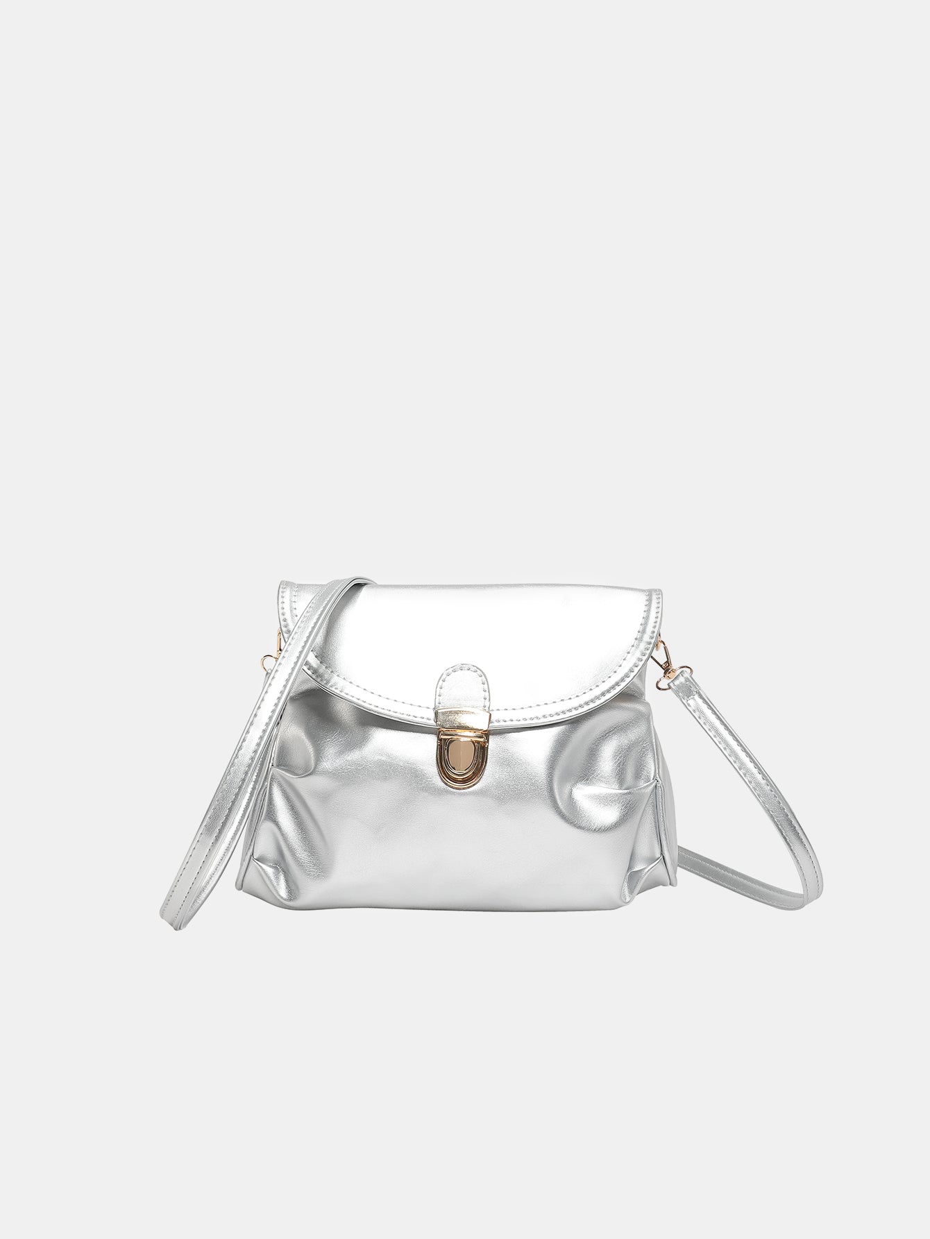PU Leather Adjustable Strap Crossbody Bag Trendsi