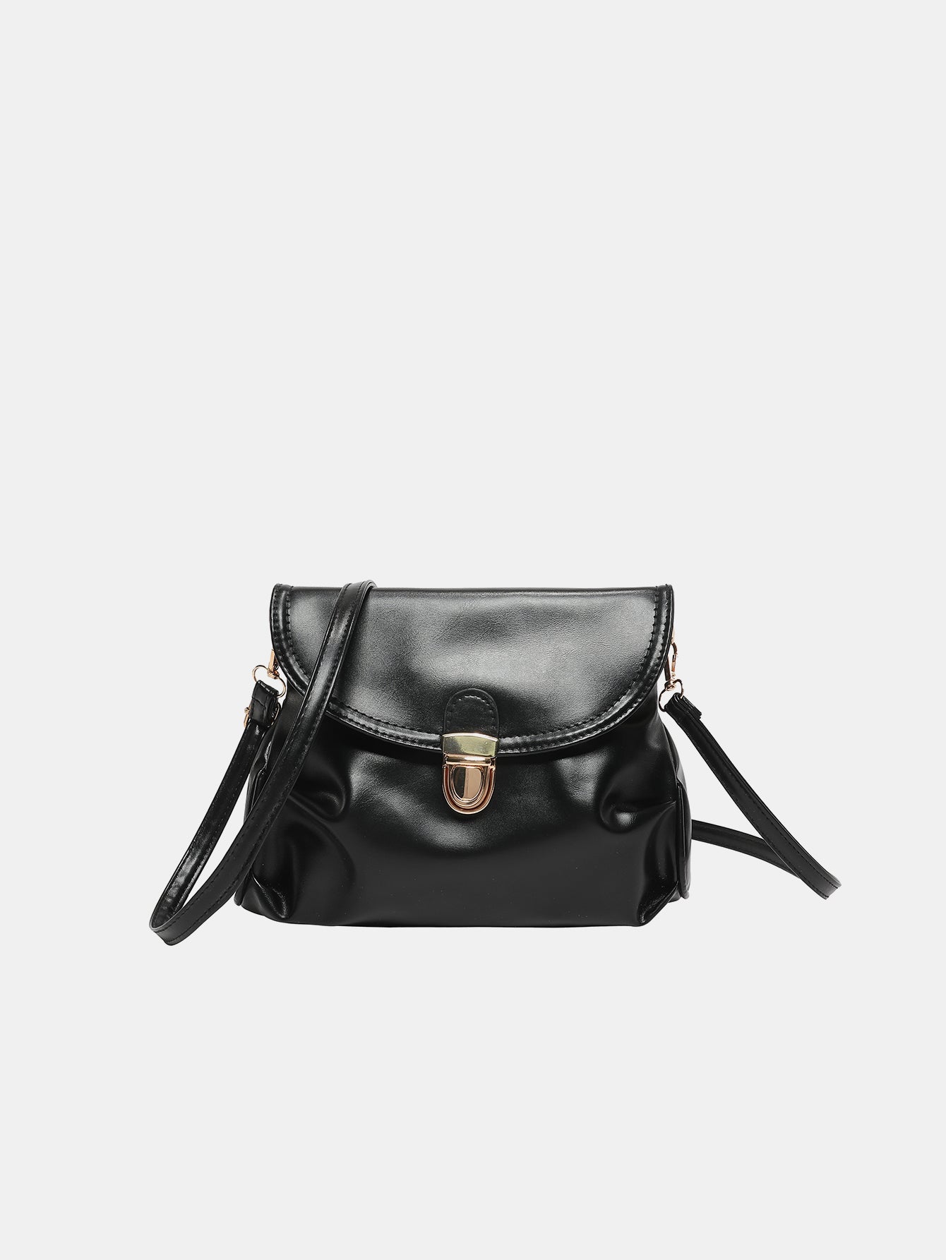 PU Leather Adjustable Strap Crossbody Bag Trendsi