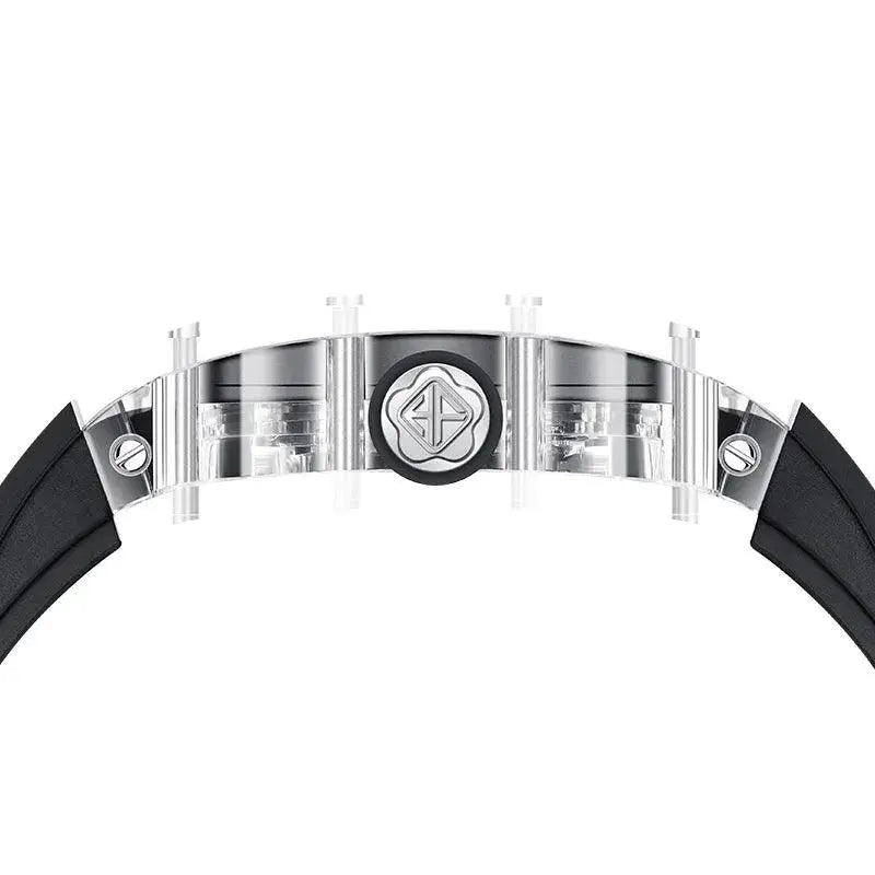 3D Men's Mechanical Watch Transparent Hollow Moon Luminous TETAEA