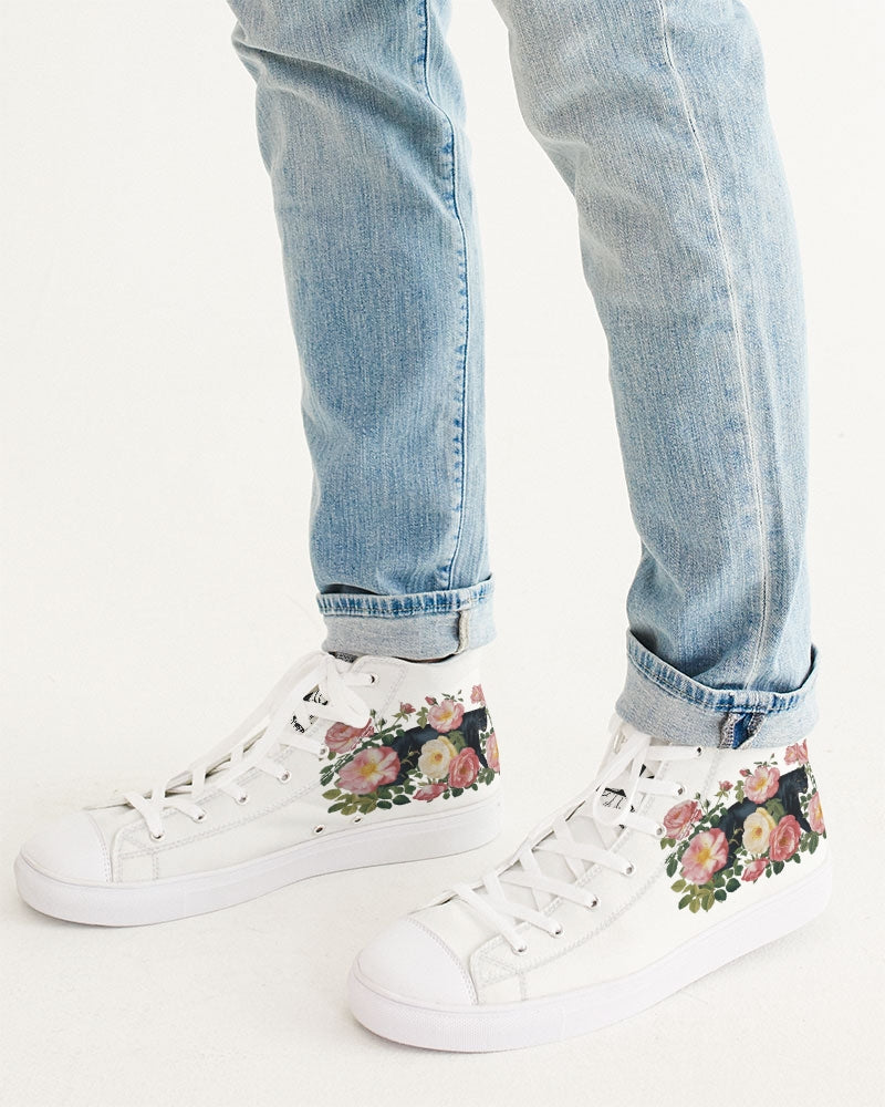 Premium Men's High-Top Canvas Shoes - Created with Luxury TETAEA