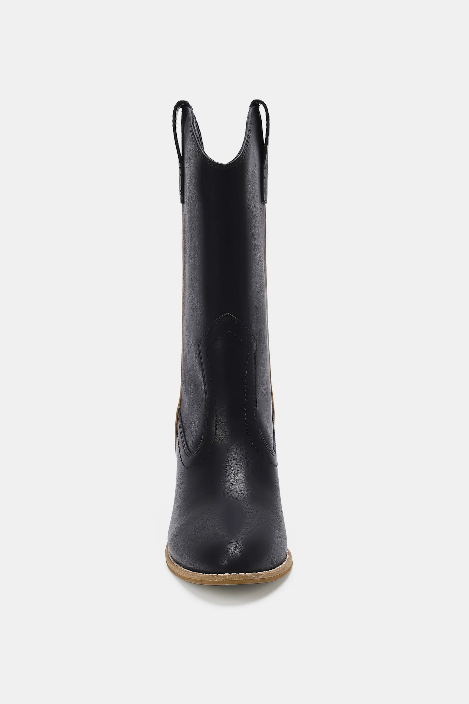 Beast Fashion Butterfly Cut Detail Point Toe Boots Trendsi