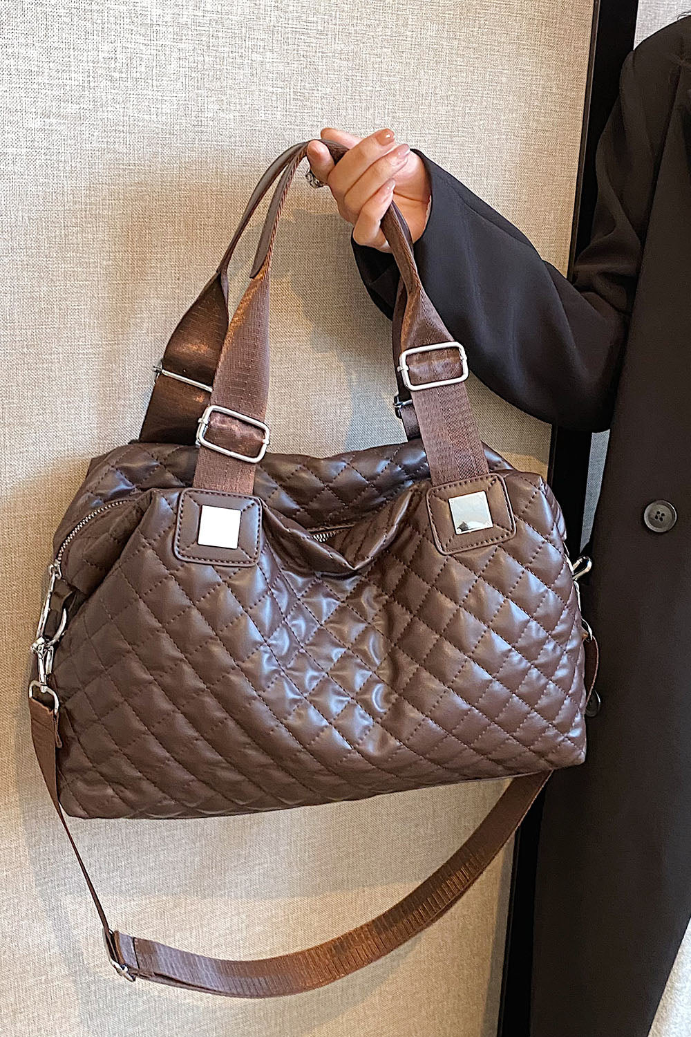 Big Leather Handbag Trendsi