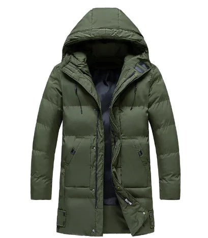 Mid-length Plus Size Trendy Thick Padded Jacket TETAEA
