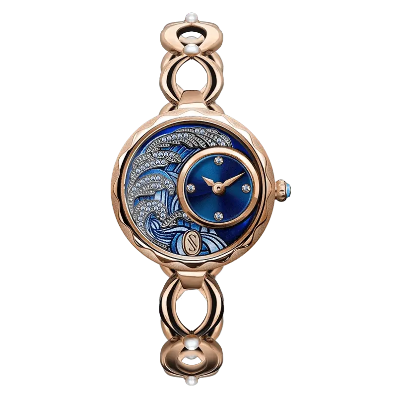 Brand New Luxury Women's Quartz Watch with Unique Rose Gold Design TETAEA