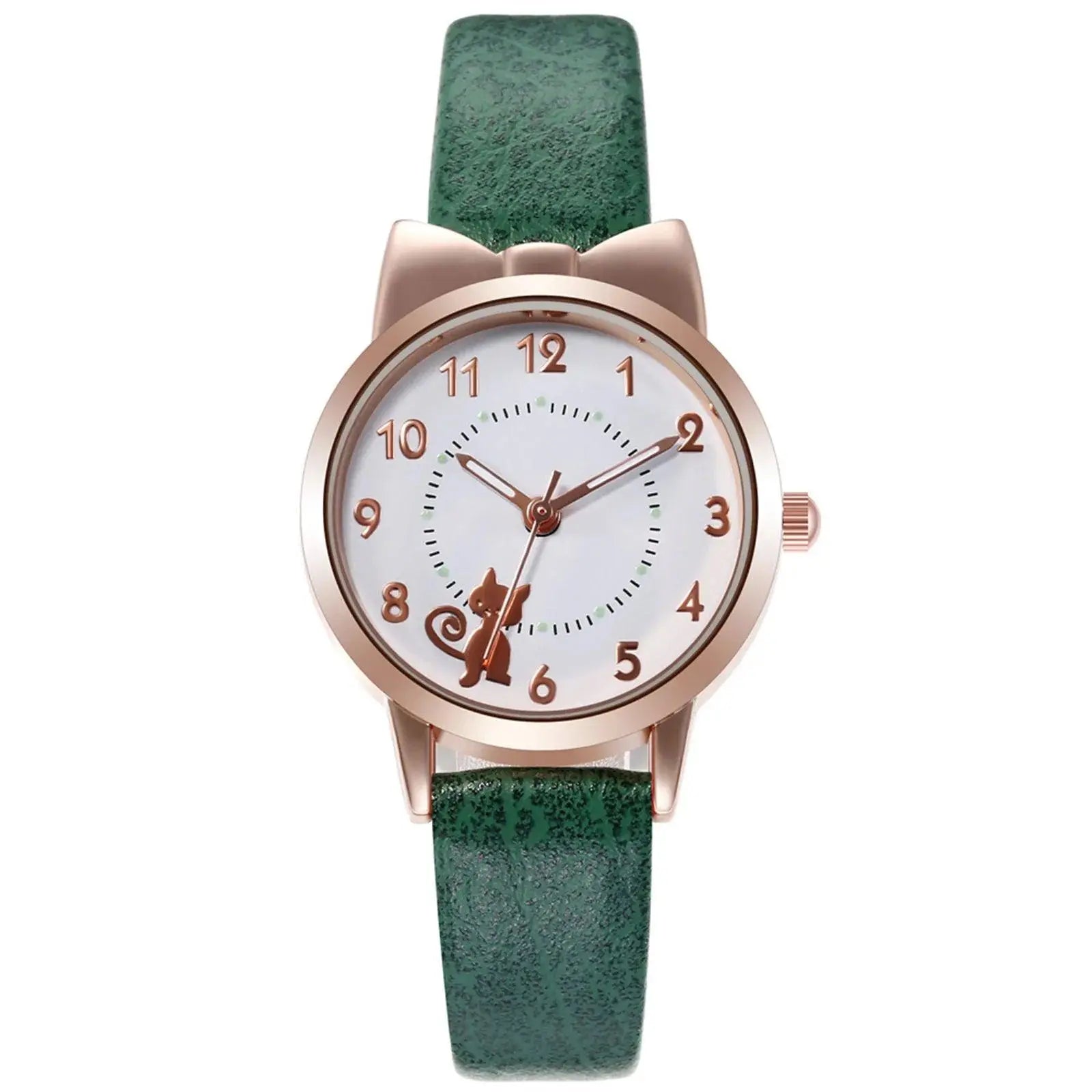 Cute cat quartz watch TETAEA
