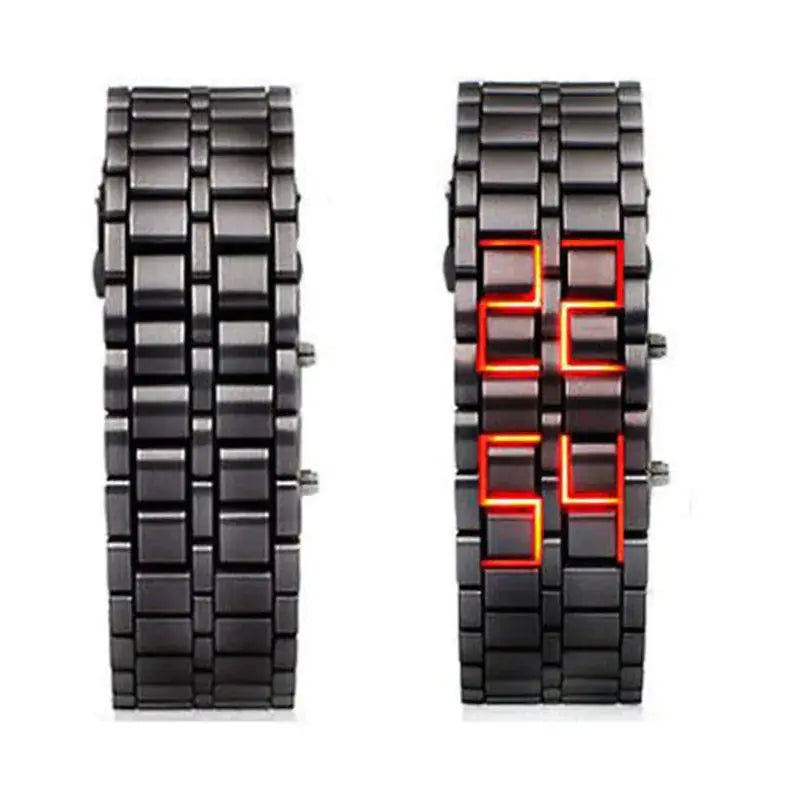 Digital Lava Wrist Watch - TETAEA