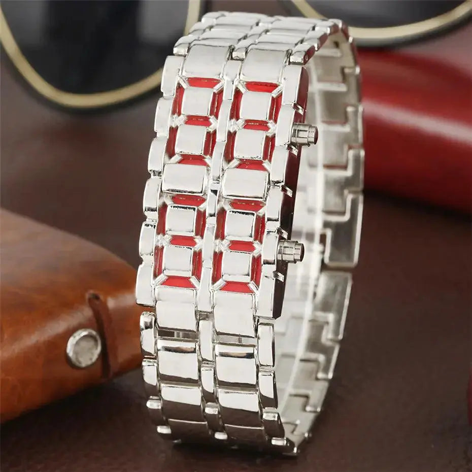 Digital Lava Wrist Watch - TETAEA