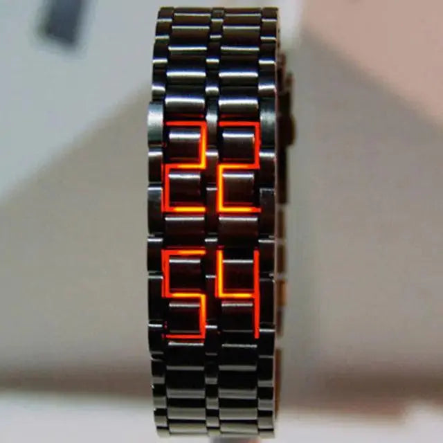 Digital Lava Wrist Watch - TETAEA