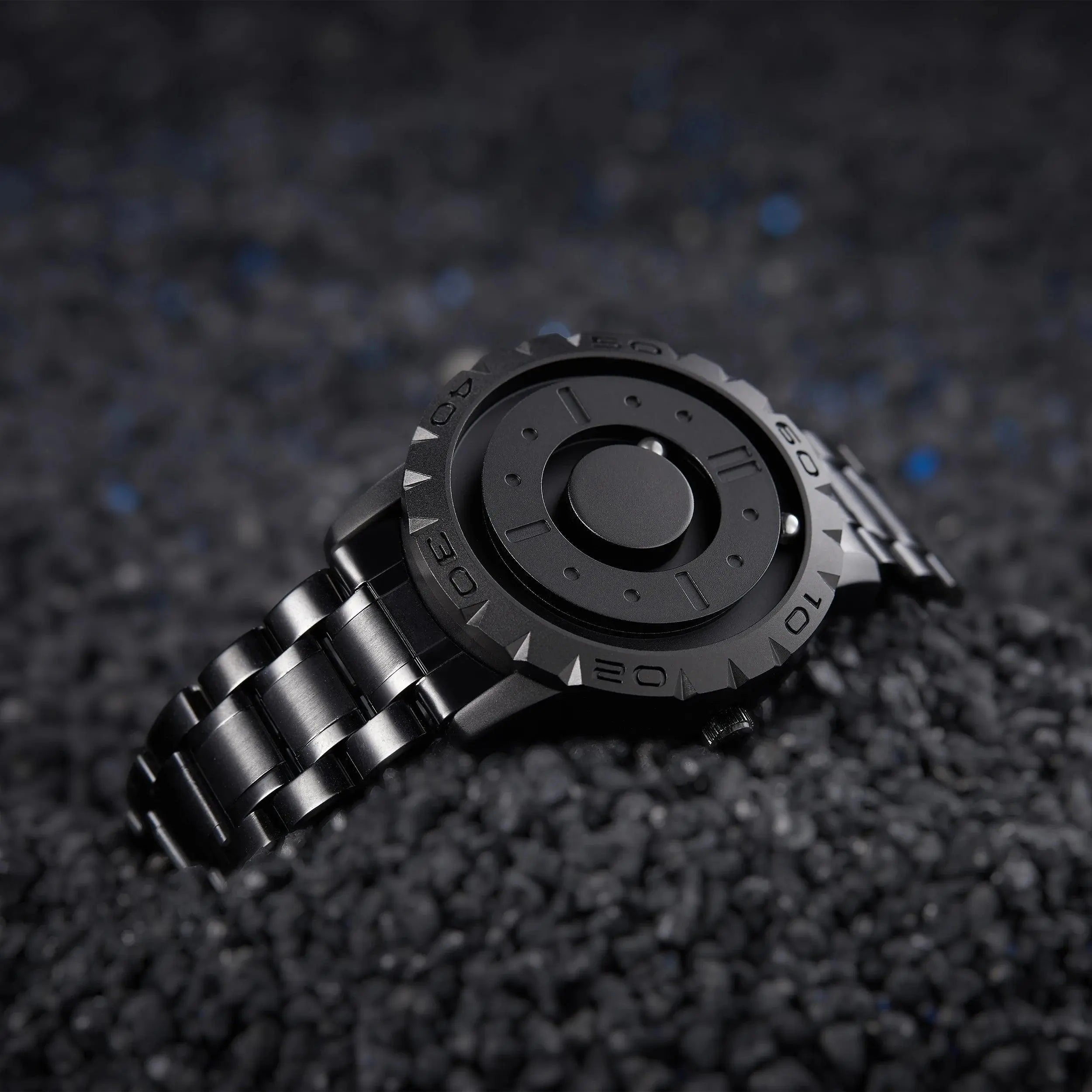 EUTOUR Watches Men Magnetic Watches 3D One Piece Quartz Luxury Watch TETAEA