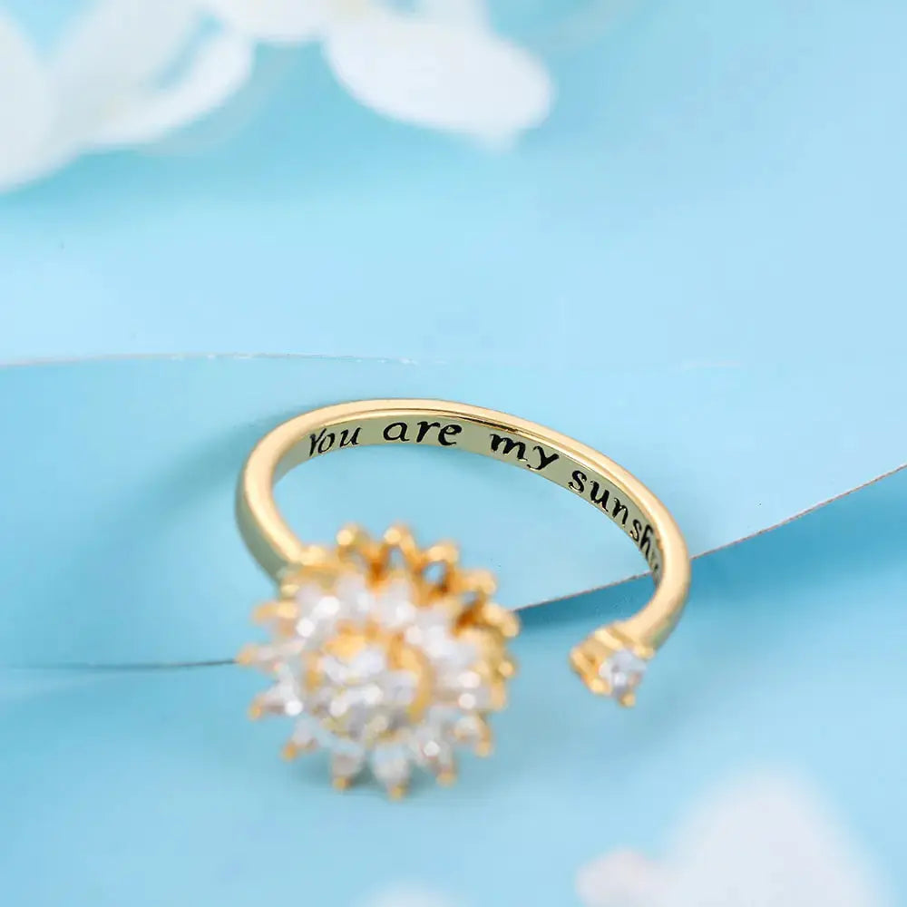 Fidget Anti Stress Anxiety Rings TETAEA