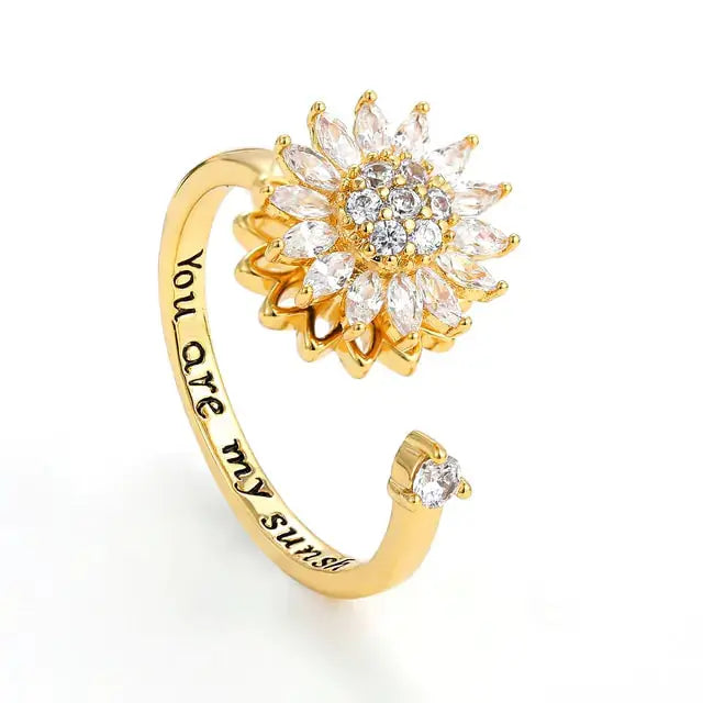 Fidget Anti Stress Anxiety Rings TETAEA