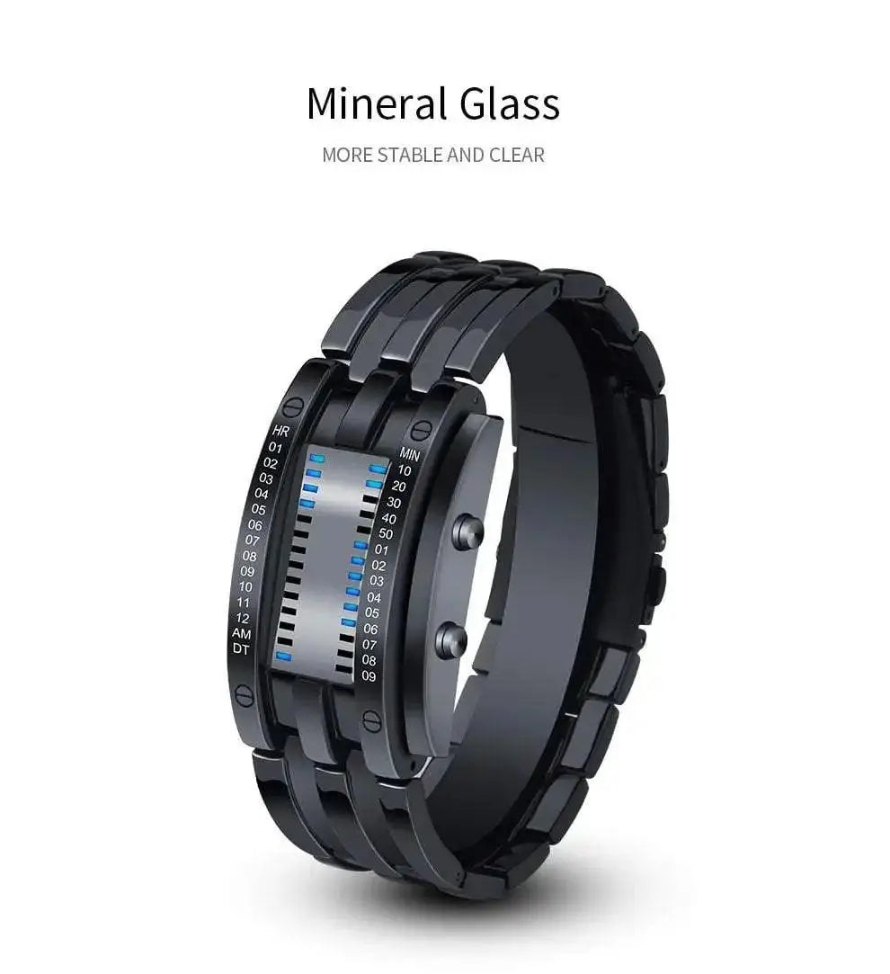 Futuristic Digital Wrist Watch - TETAEA