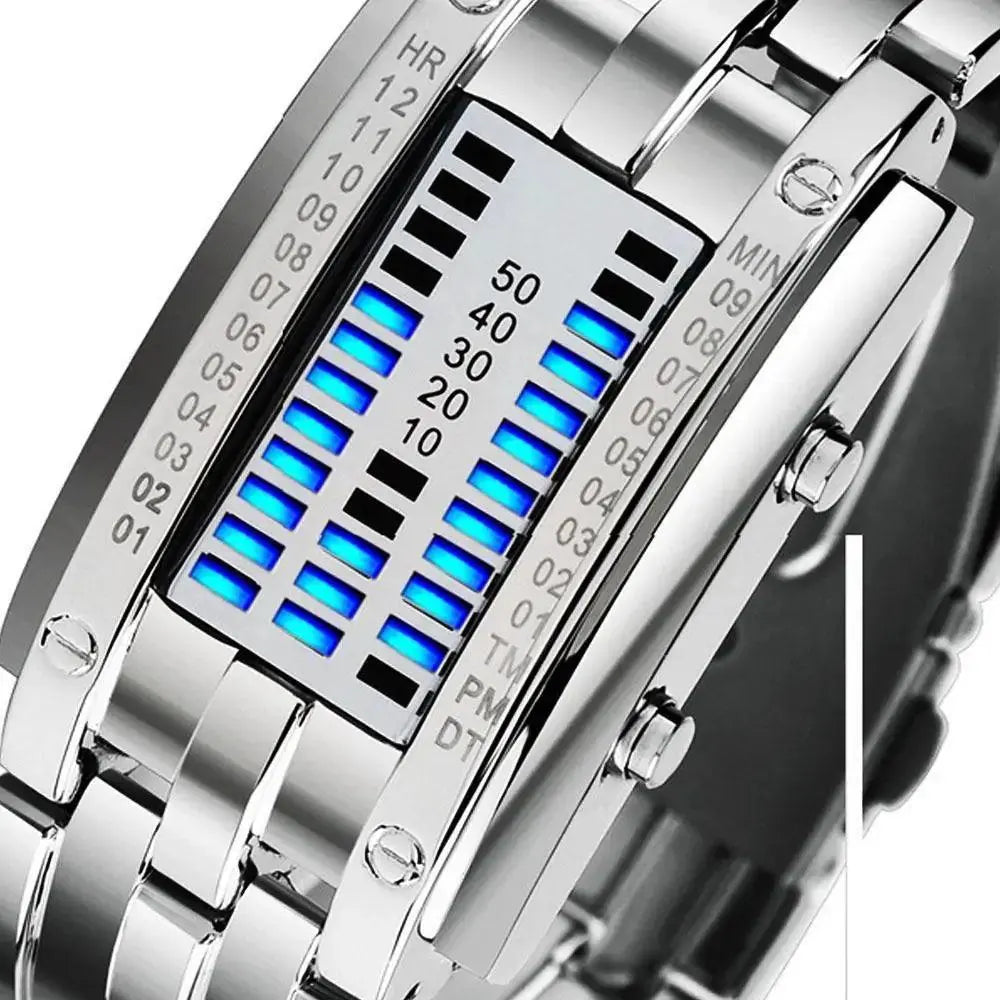 Futuristic Digital Wrist Watch - TETAEA
