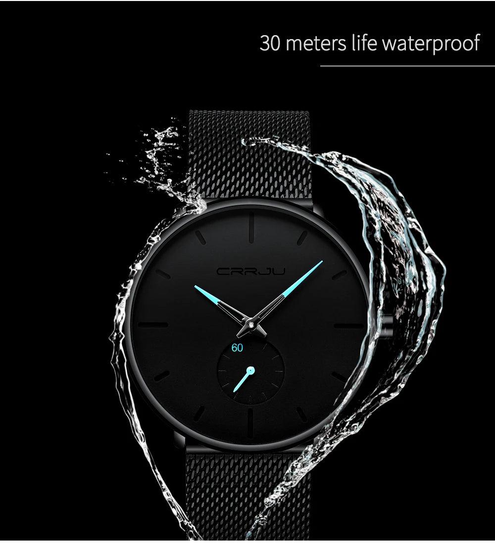 Men's Casual Sports Waterproof Watch