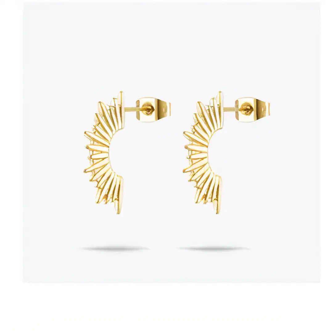 Luxury Spiky Earrings TETAEA