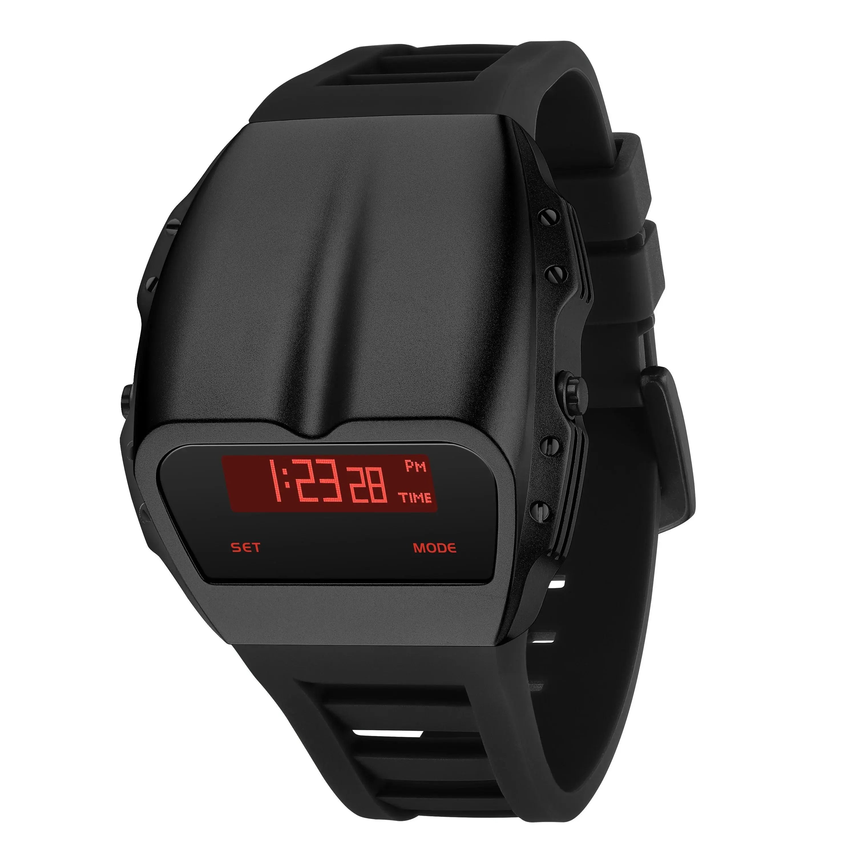 Luxury and distinctive men's digital watch made of metal with a unique and wonderful design in a futuristic, antique style LED electronic watch TETAEA