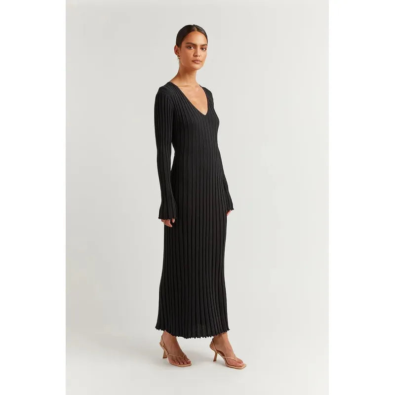 Fashion Personalized Knitted Dress For Women TETAEA
