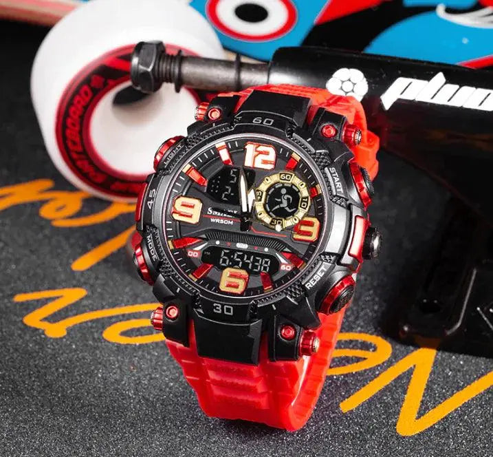 Military Men Watch Fashion Sport Outdoor G Wristwatch Male Digital Stopwatch - TETAEA