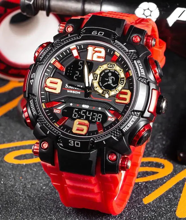 Military Men Watch Fashion Sport Outdoor G Wristwatch Male Digital Stopwatch - TETAEA