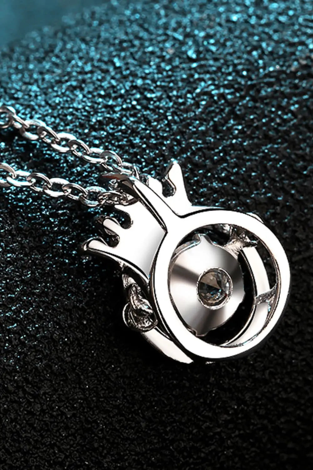 Moissanite 925 Sterling Silver Necklace Trendsi
