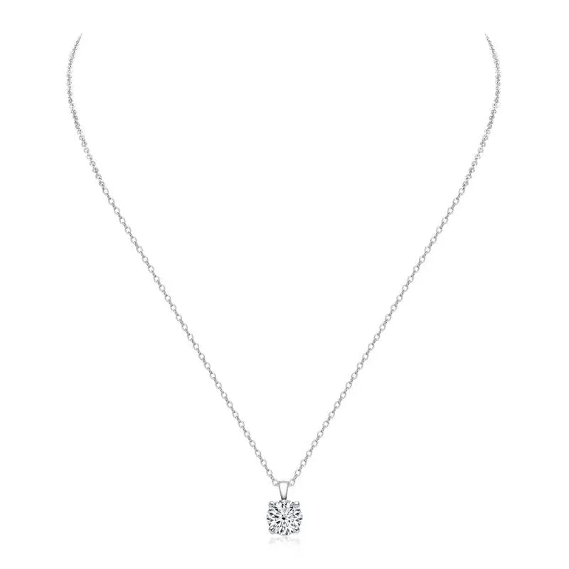 Moissanite jewelry set luxury necklaces - TETAEA