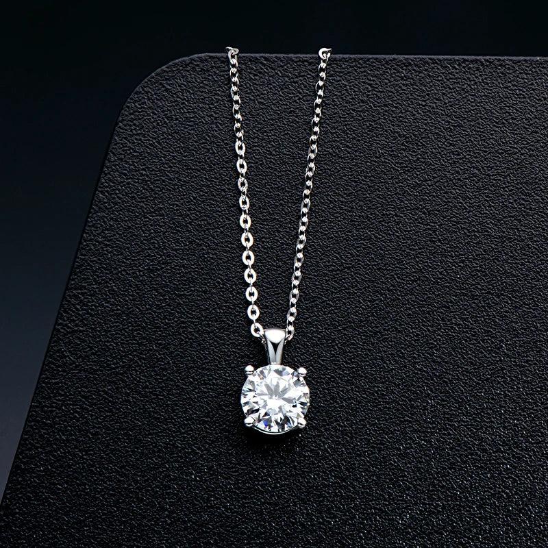Moissanite jewelry set luxury necklaces - TETAEA