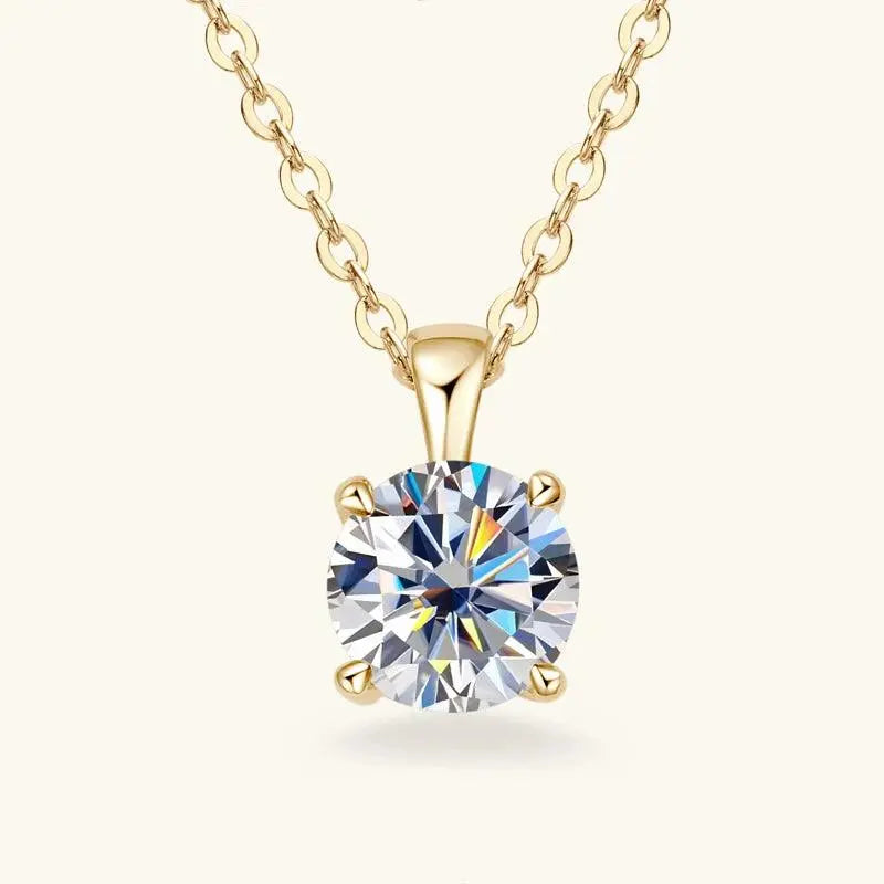 Moissanite jewelry set luxury necklaces - TETAEA