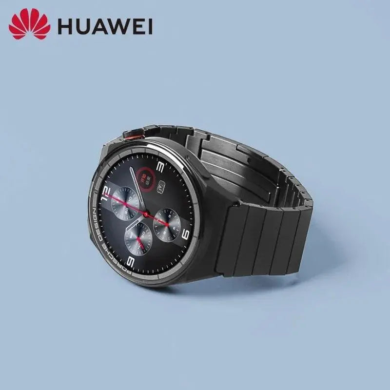 Original Huawei Watch GT3 Porsche Design Luxury Black Titanium Strap 46mm Original Dial. TETAEA