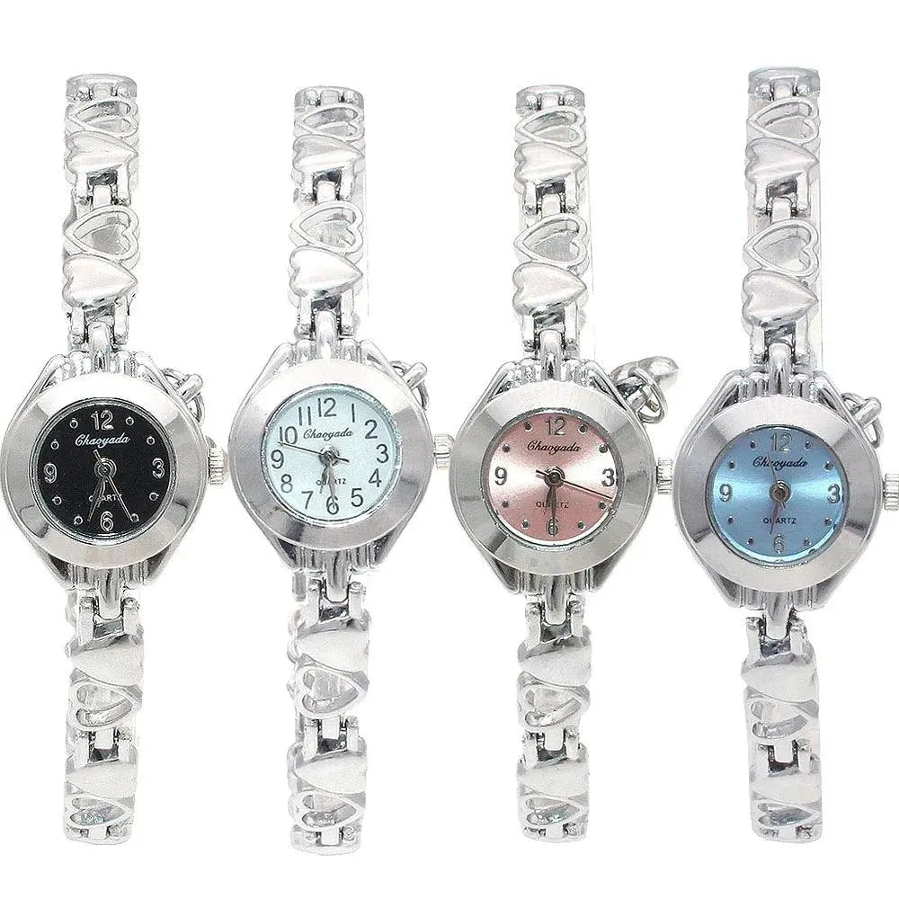 Retro Quartz Watch Classic Roman Ladies Bracelet Watches Women High Quality Silver Wristwatch Vintage Female Clock TETAEA