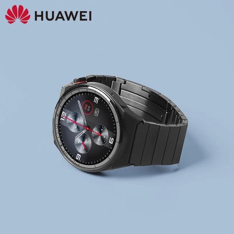 Original Huawei Watch GT3 Porsche Design Luxury Black Titanium Strap 46mm Original Dial.