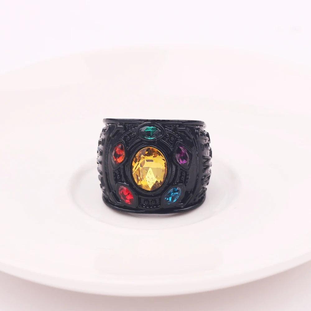 Marvel Movie The Avengers Thanos Gem Ring for Men