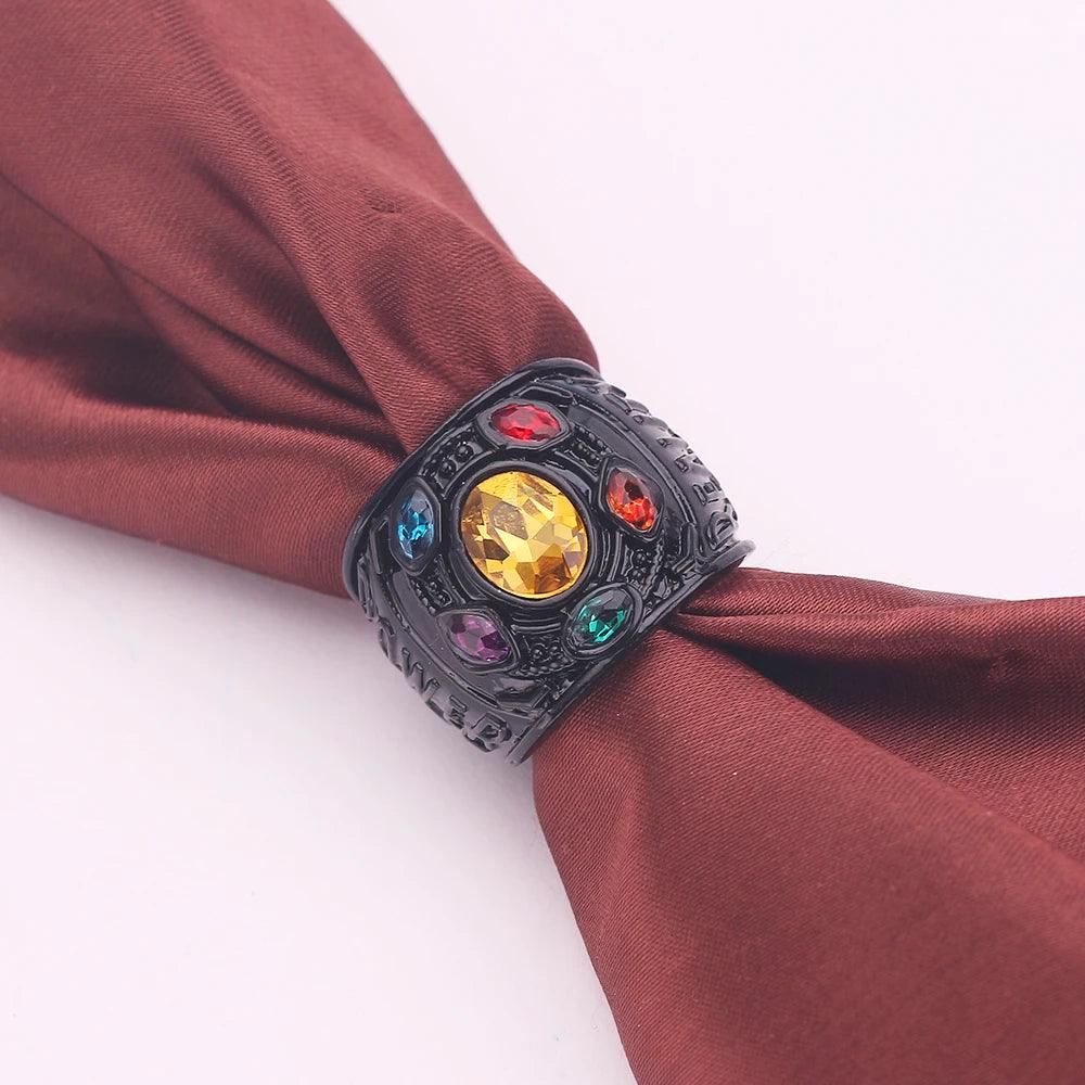 Marvel Movie The Avengers Thanos Gem Ring for Men