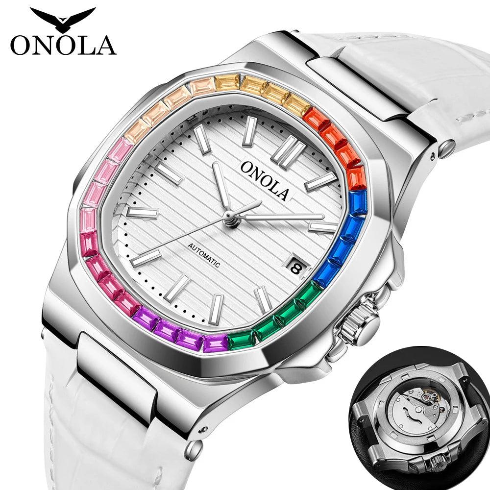 Luxury Automatic Mechanical Men's Watch Waterproof Classic Design Automatic Date