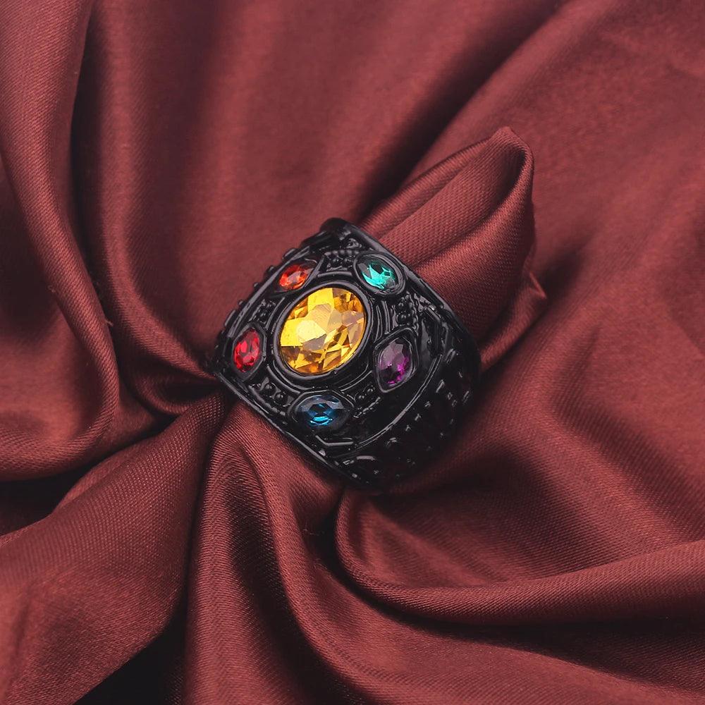 Marvel Movie The Avengers Thanos Gem Ring for Men