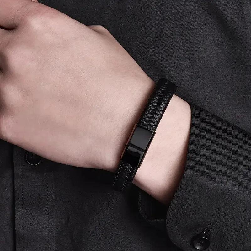 Luxury Durable Multilayer Leather Bracelet for Men