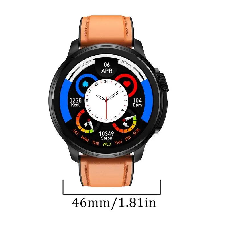 Smart Watch Health Monitor, Touch Screen Smartwatch with Multiple Workout Modes for Yoga, Fitness, Running, Cycling