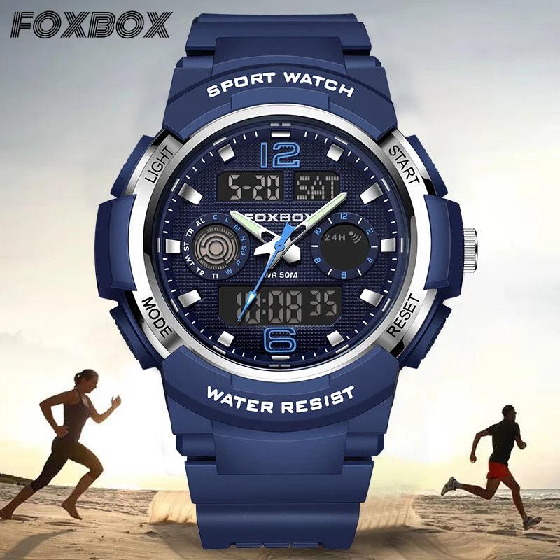 Special Digital Watch Countdown Stopwatch Waterproof LED Light