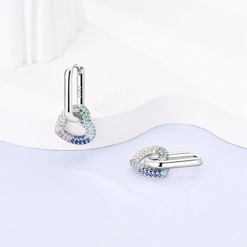 60 Types of Beautiful 925 Sterling Silver Earrings for Women Different Shape Earrings