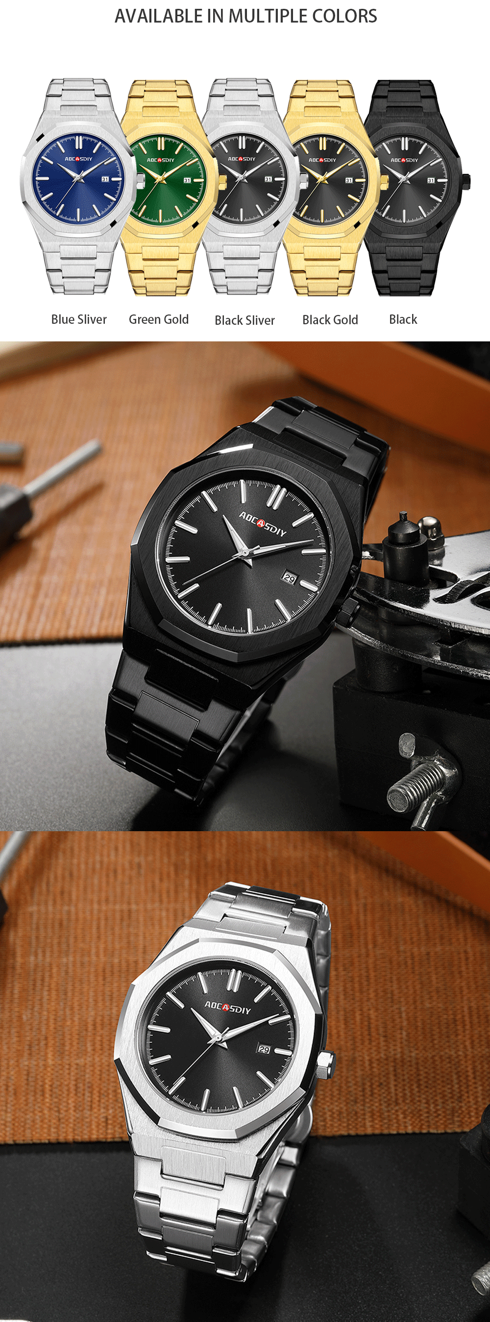 Luxury Man Wristwatch Business