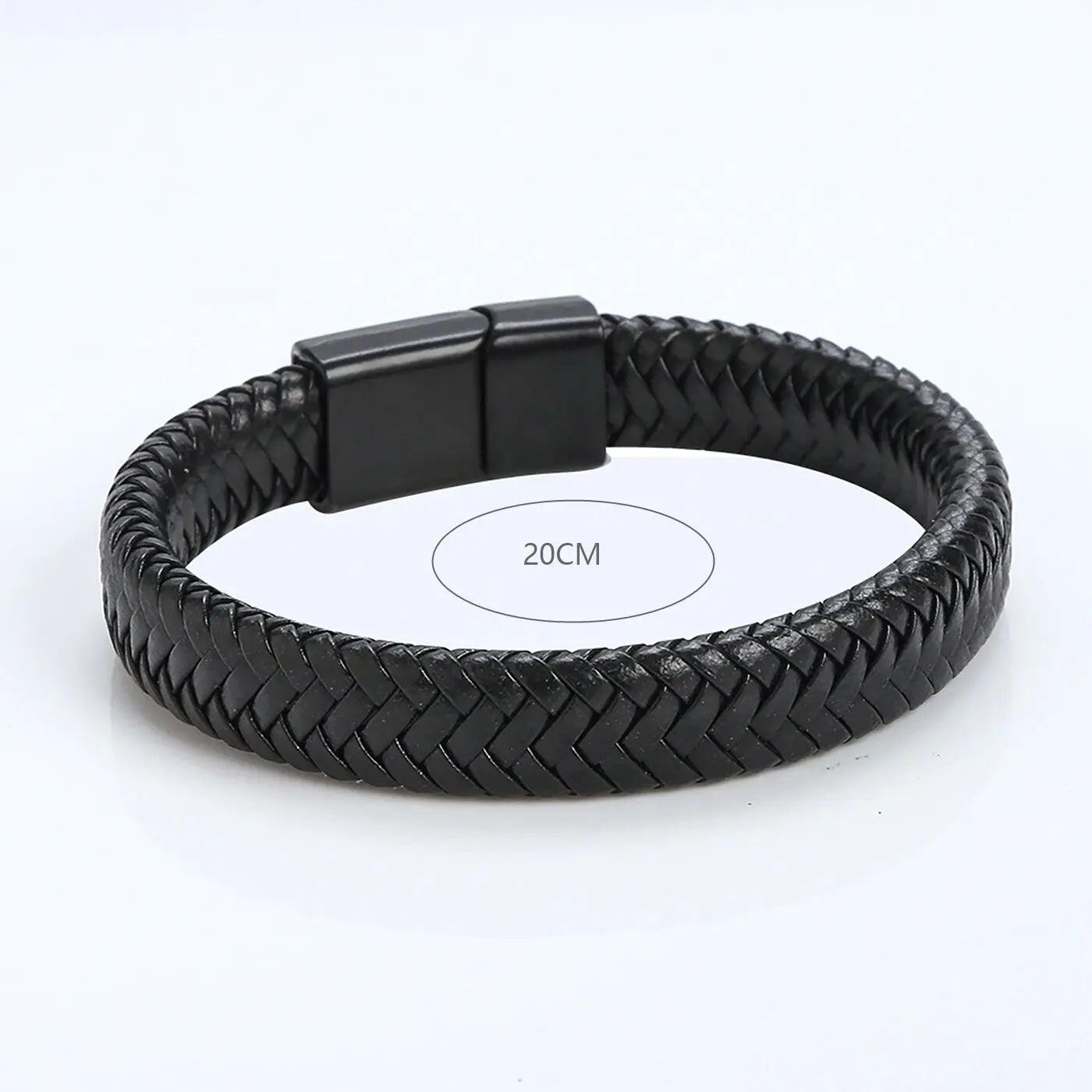 Luxury Durable Multilayer Leather Bracelet for Men