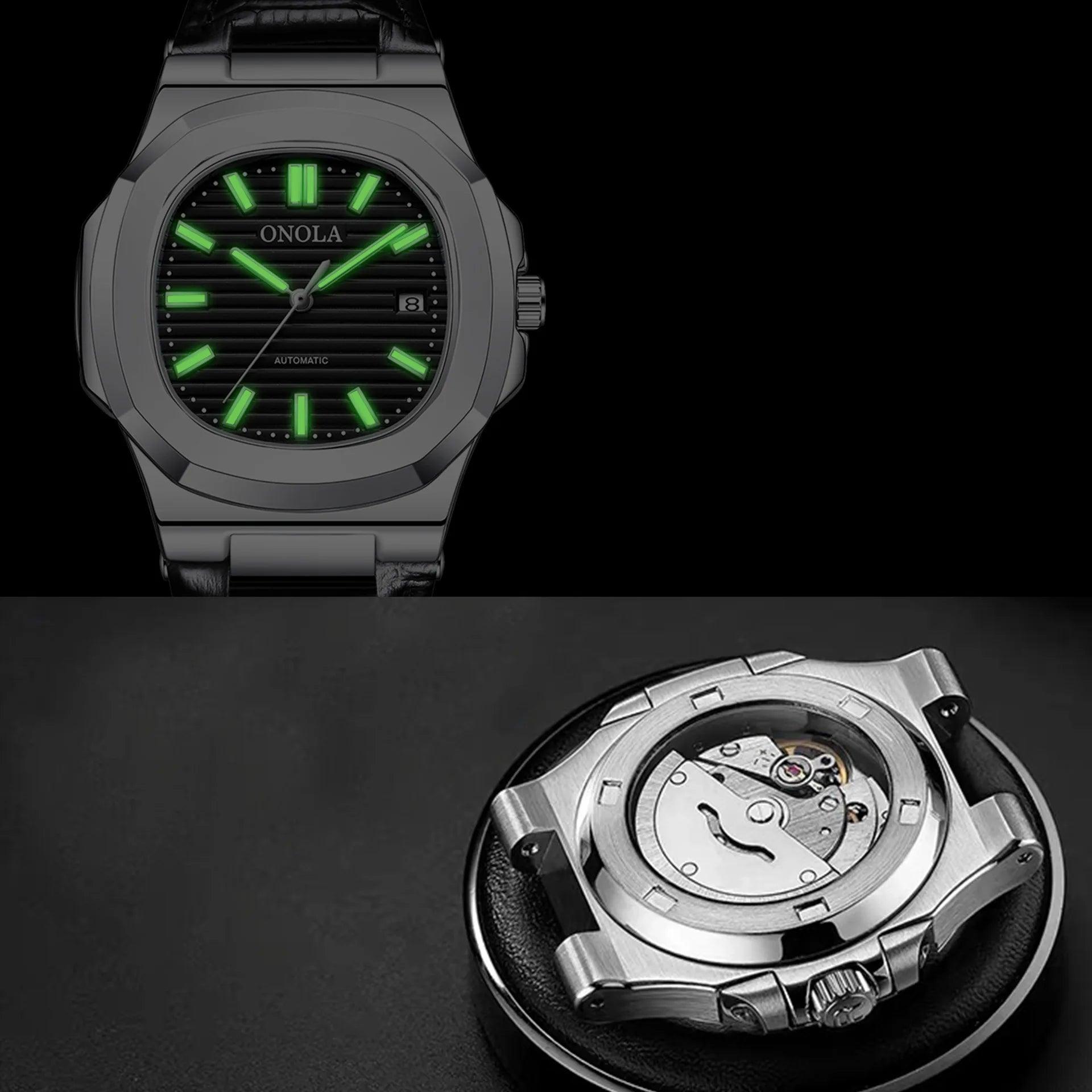 Luxury Automatic Mechanical Men's Watch Waterproof Classic Design Automatic Date