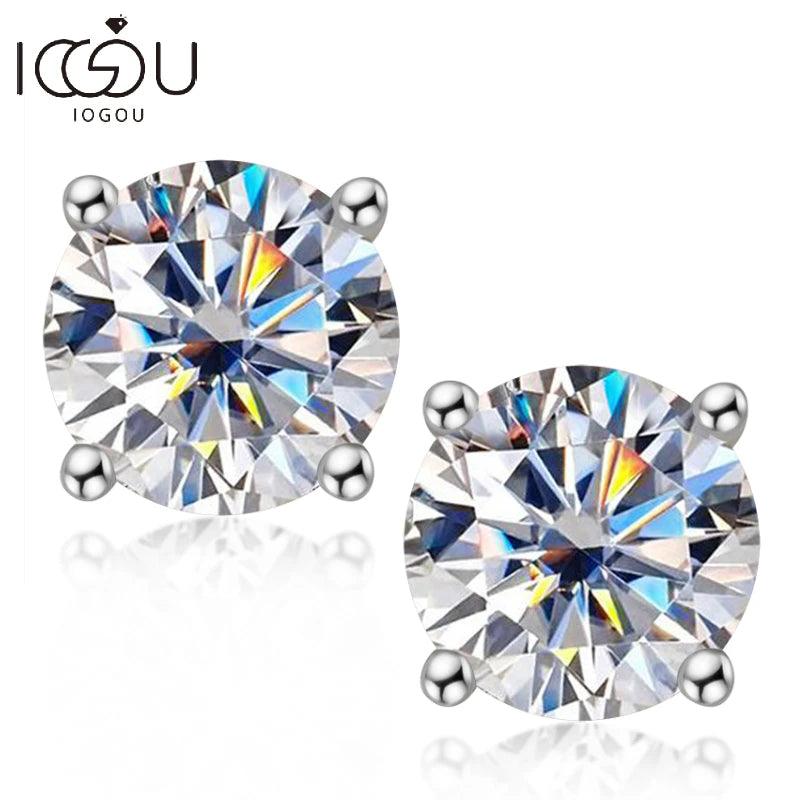 Diamond Simple Earrings