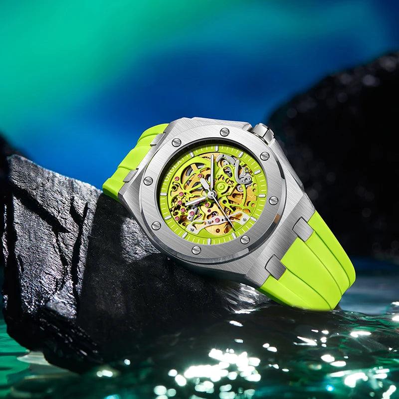 Luxury Automatic Mechanical Men's Wrist Watch Waterproof