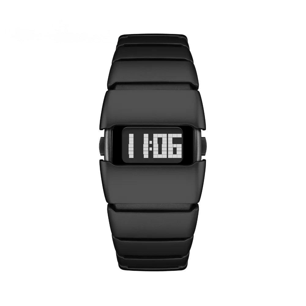 Unique Metal Watch Futuristic Watch for Men Modern Fashion Electronic Stylish Style