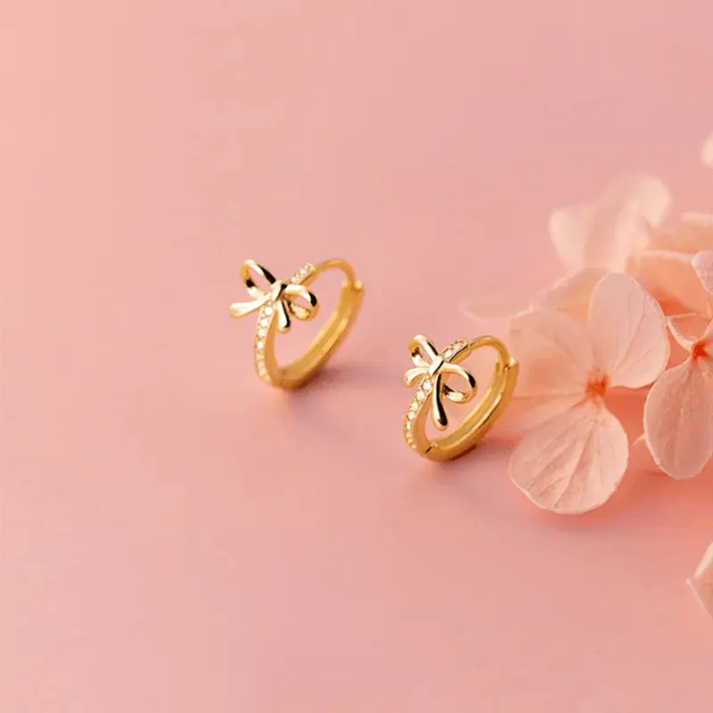 Small Bow Earrings TETAEA
