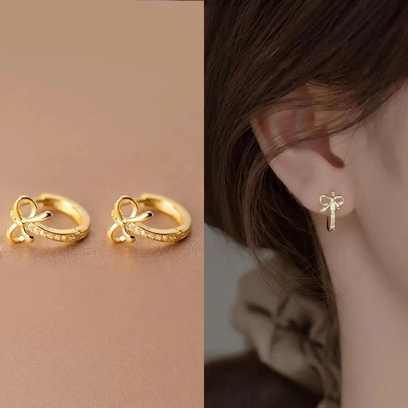 Small Bow Earrings TETAEA