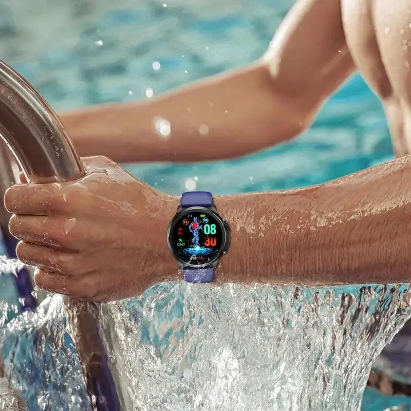 Smart Watch Health Monitor, Touch Screen Smartwatch with Multiple Workout Modes for Yoga, Fitness, Running, Cycling TETAEA