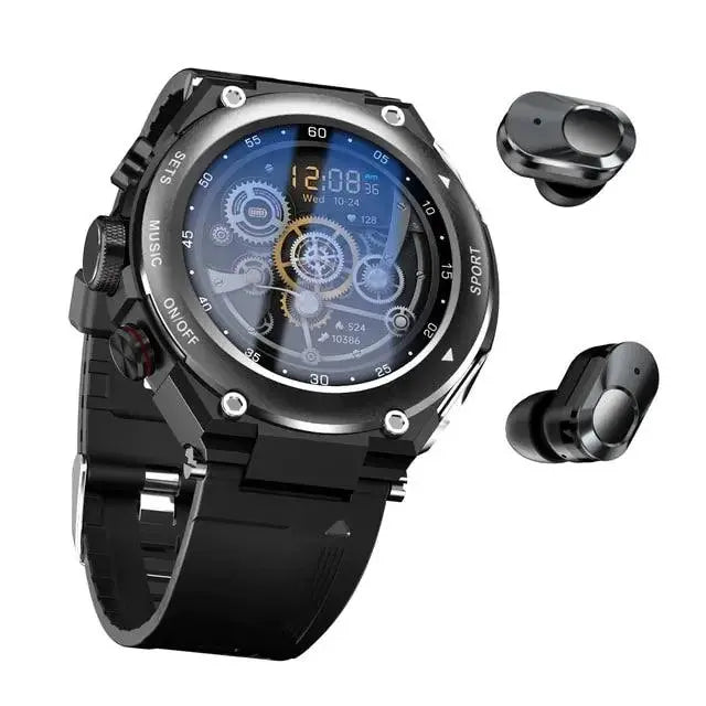 Smart Watch with Earbuds - TETAEA