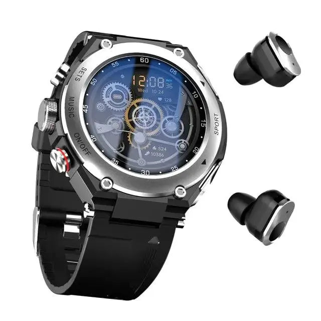Smart Watch with Earbuds - TETAEA
