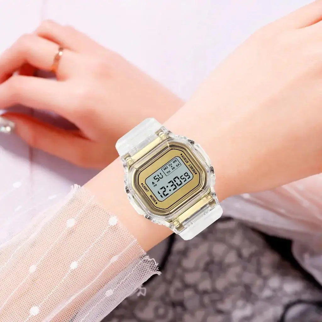 Square LED Digital Watch - TETAEA